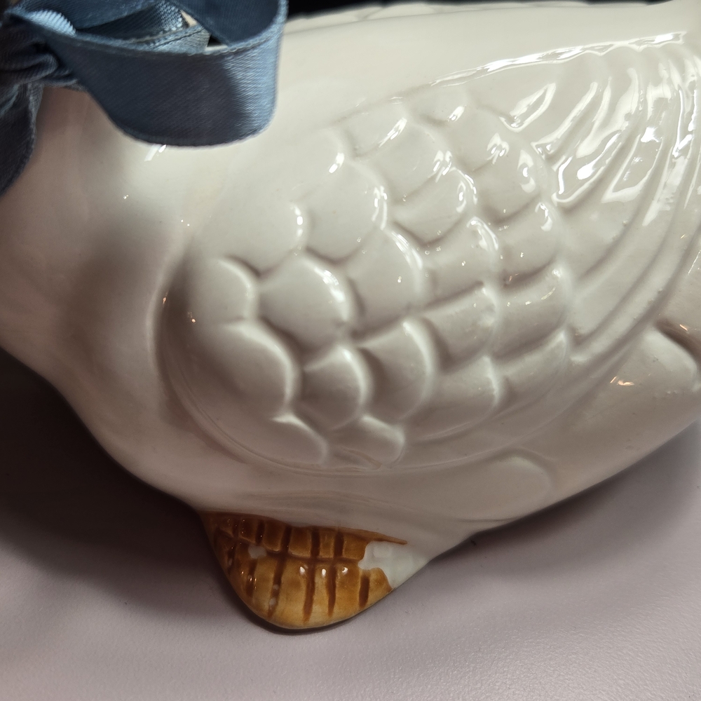 Vintage Ceramic Cottage Core Duck (Read Description Below) - Picture 4 of 9